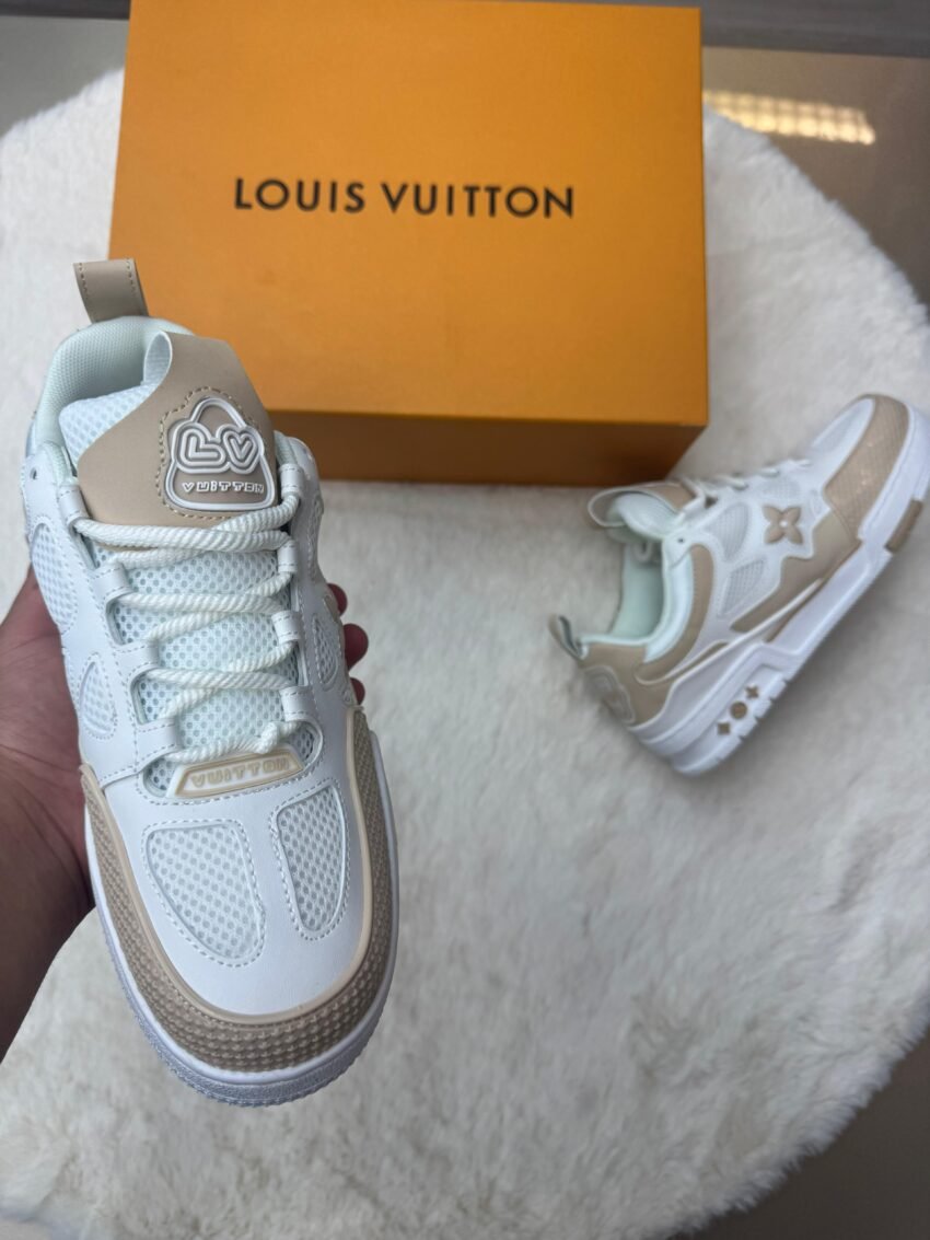 Louis Vuitton Skate Runners Beige - Afbeelding 3