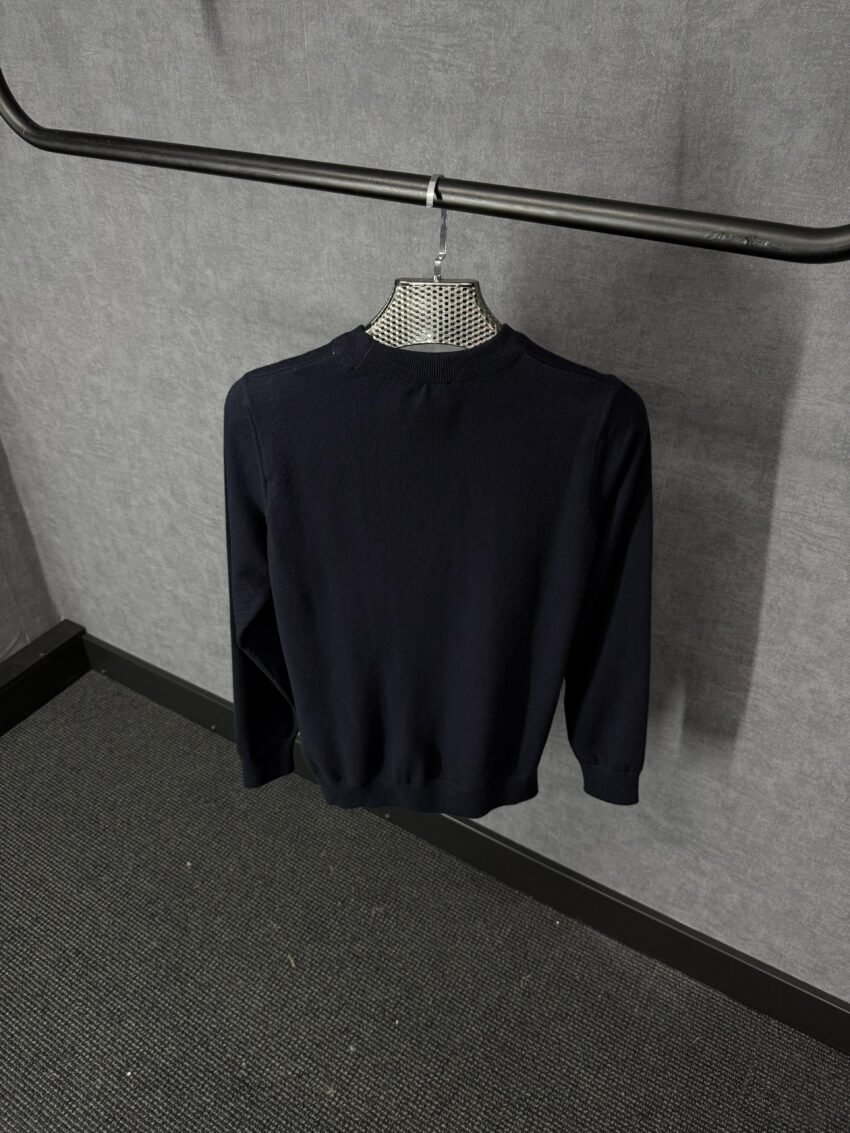 Ami Sweater Blue Zachte Stof - Afbeelding 2