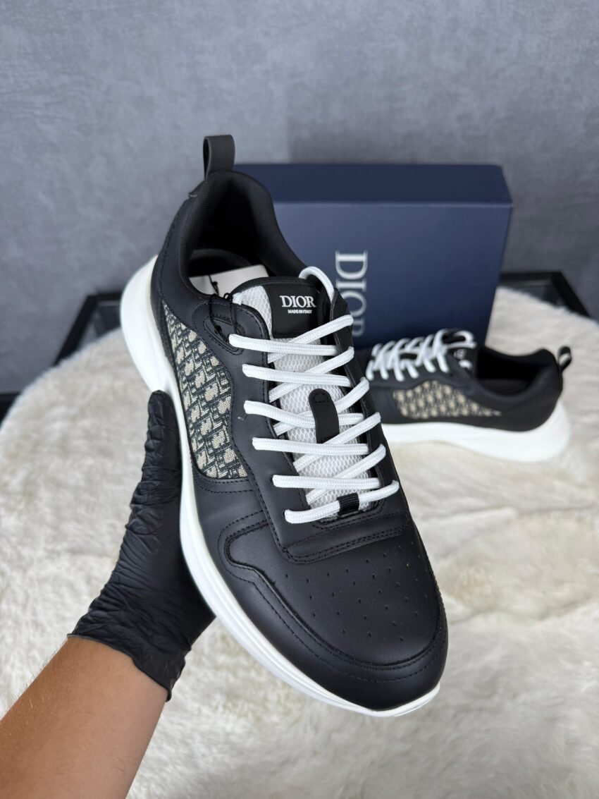 Christian Dior B25 Leather Black / White - Afbeelding 2