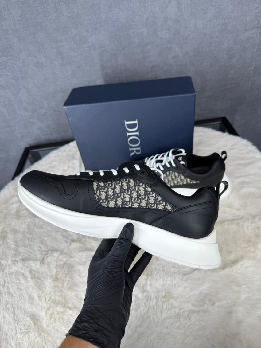 Christian Dior B25 Leather Black / White - Afbeelding 4