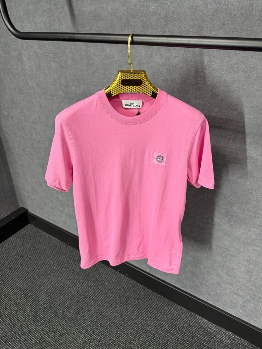 Stone Island Ghost Roze T-Shirt Basic