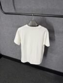 Moncler White T-Shirt Logo Big Text