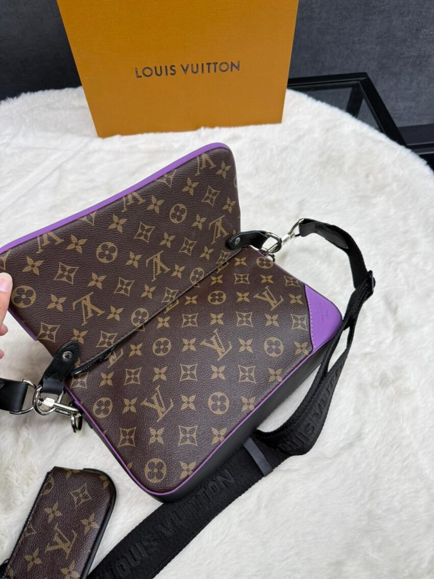 Louis Vuitton Trio Brown Bag - Afbeelding 3