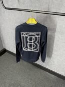 Burberry Blue Sweater Basic Text