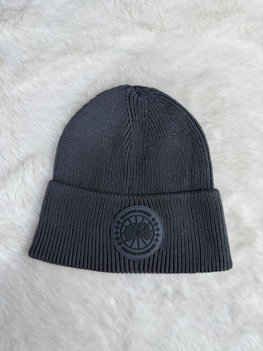 Canada Goose Muts Donkergrijs Black Label