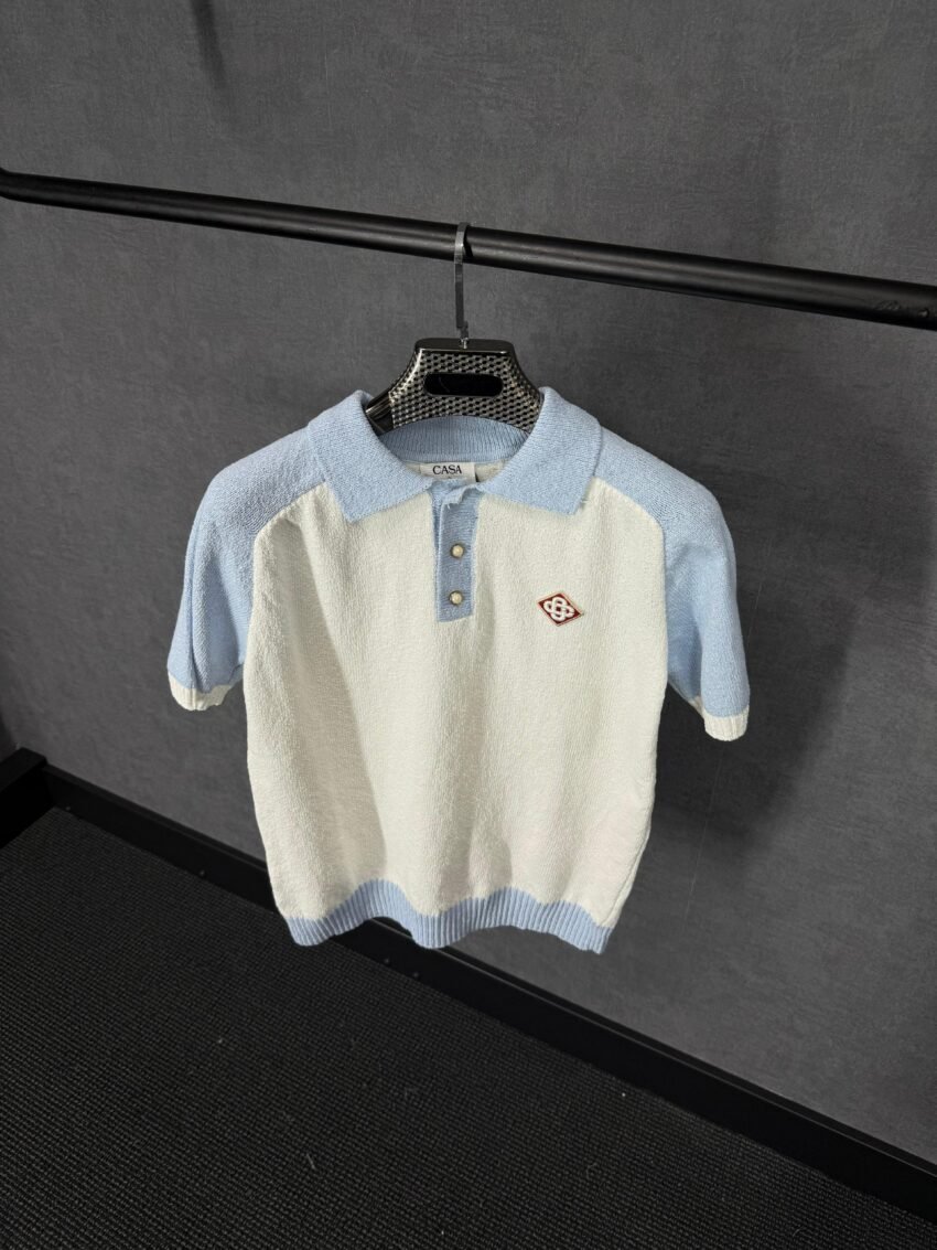 Casablanca Blauw Wit Polo