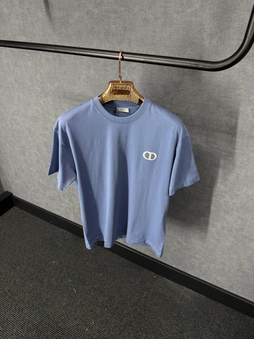 Christian Dior CD T-Shirt Blauw