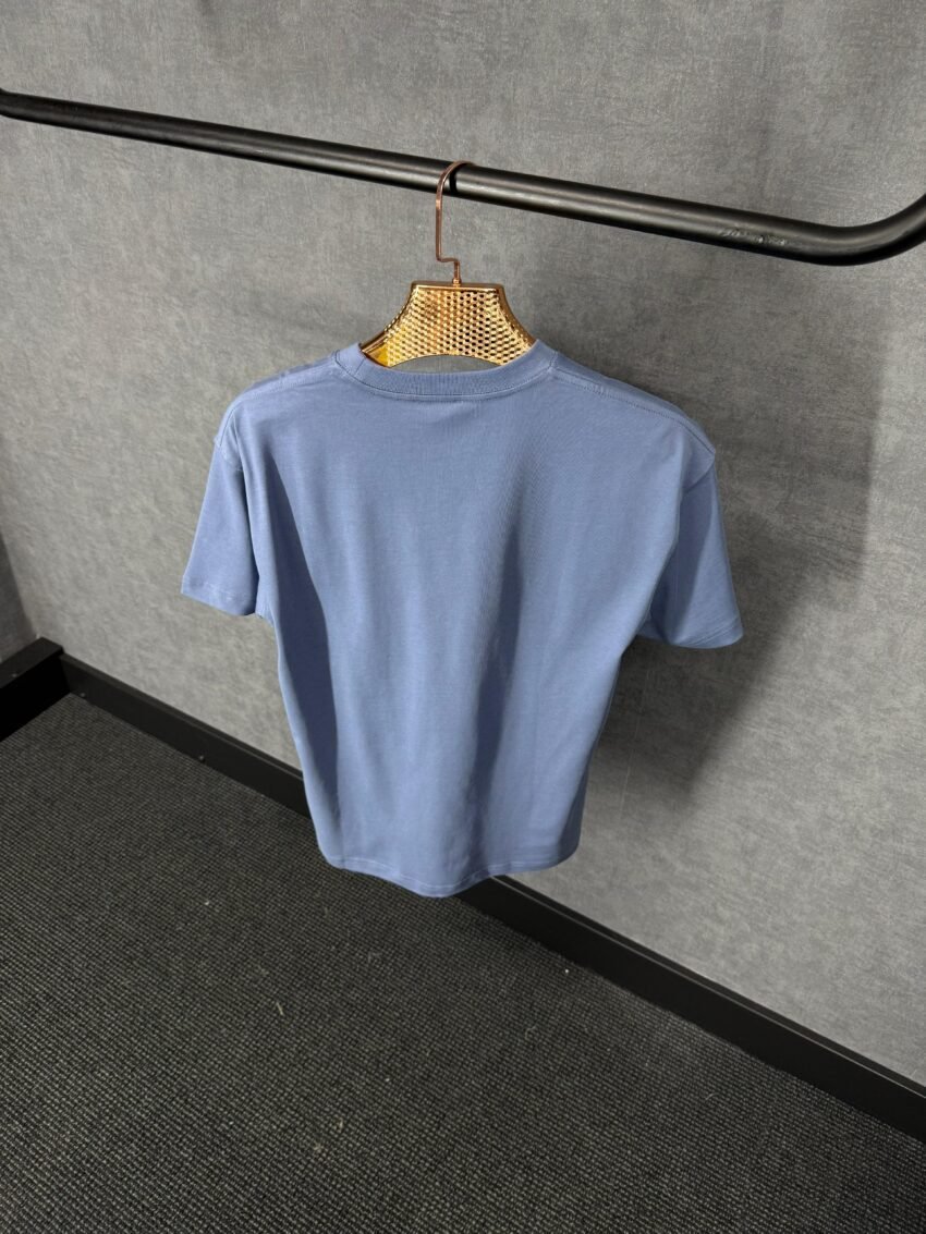 Christian Dior CD T-Shirt Blauw - Afbeelding 2
