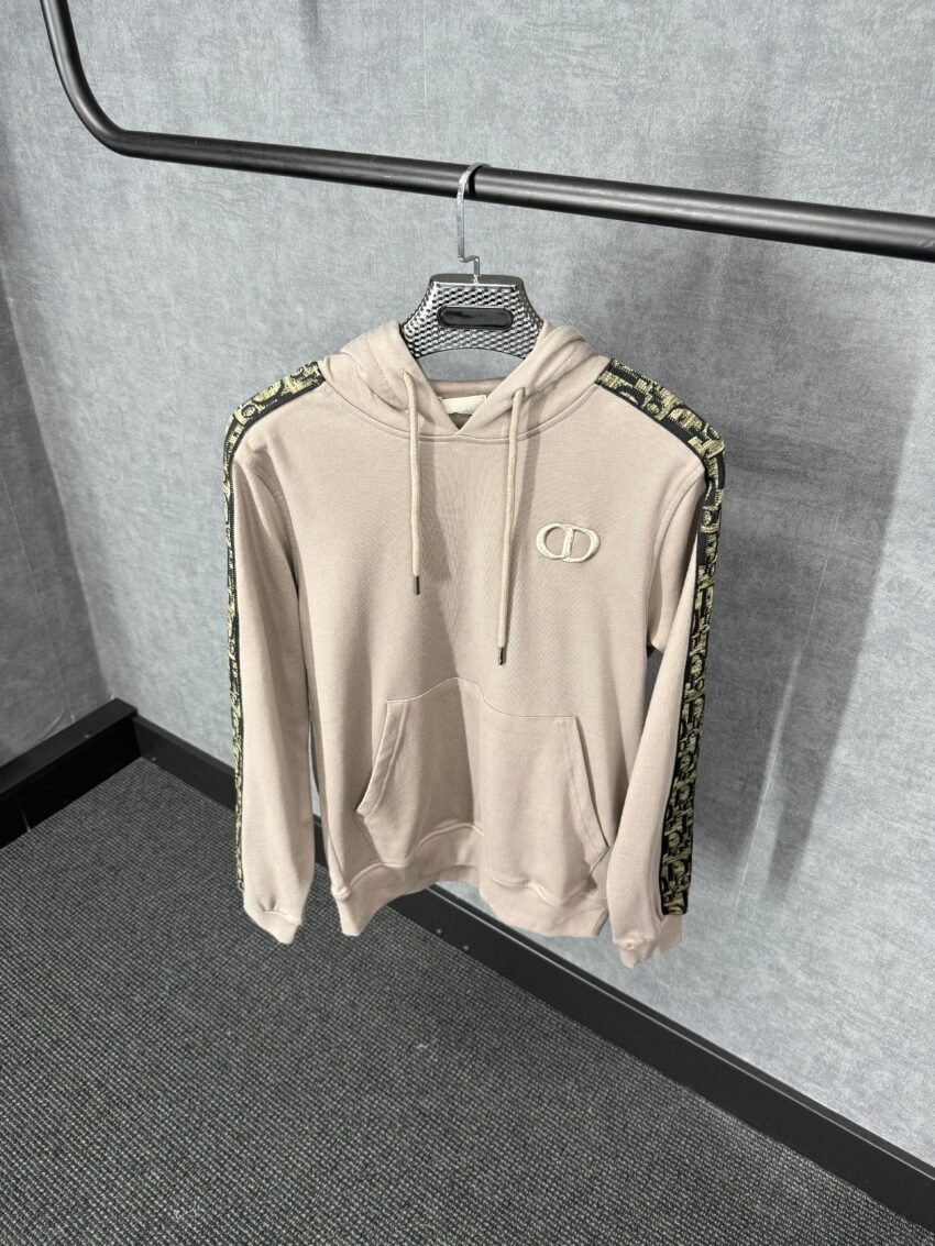 Christian Dior Brown Hoody CD Oblique