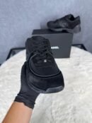 Chanel Sneakers Black on Black