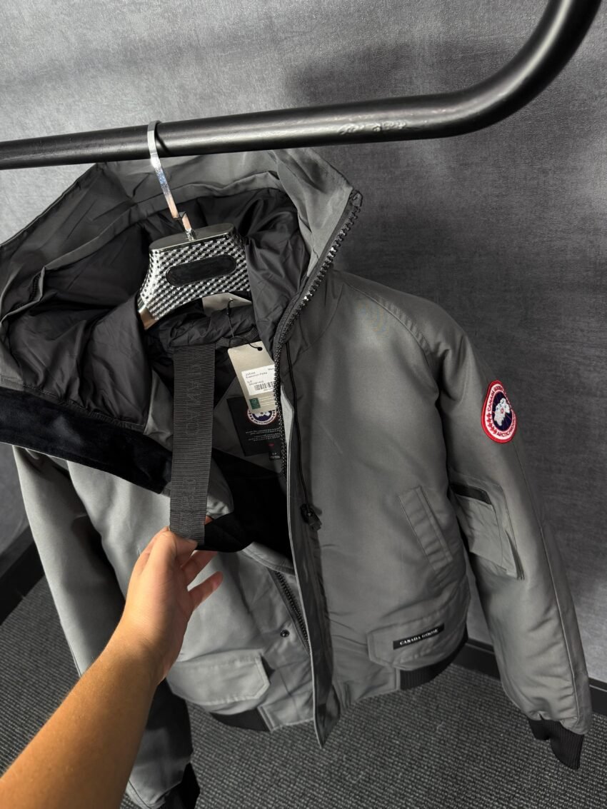 Canada Goose Chillwack Bomberback Grey High Quality - Afbeelding 4