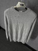 Christian Dior Oblique Beige Sweater High Quality