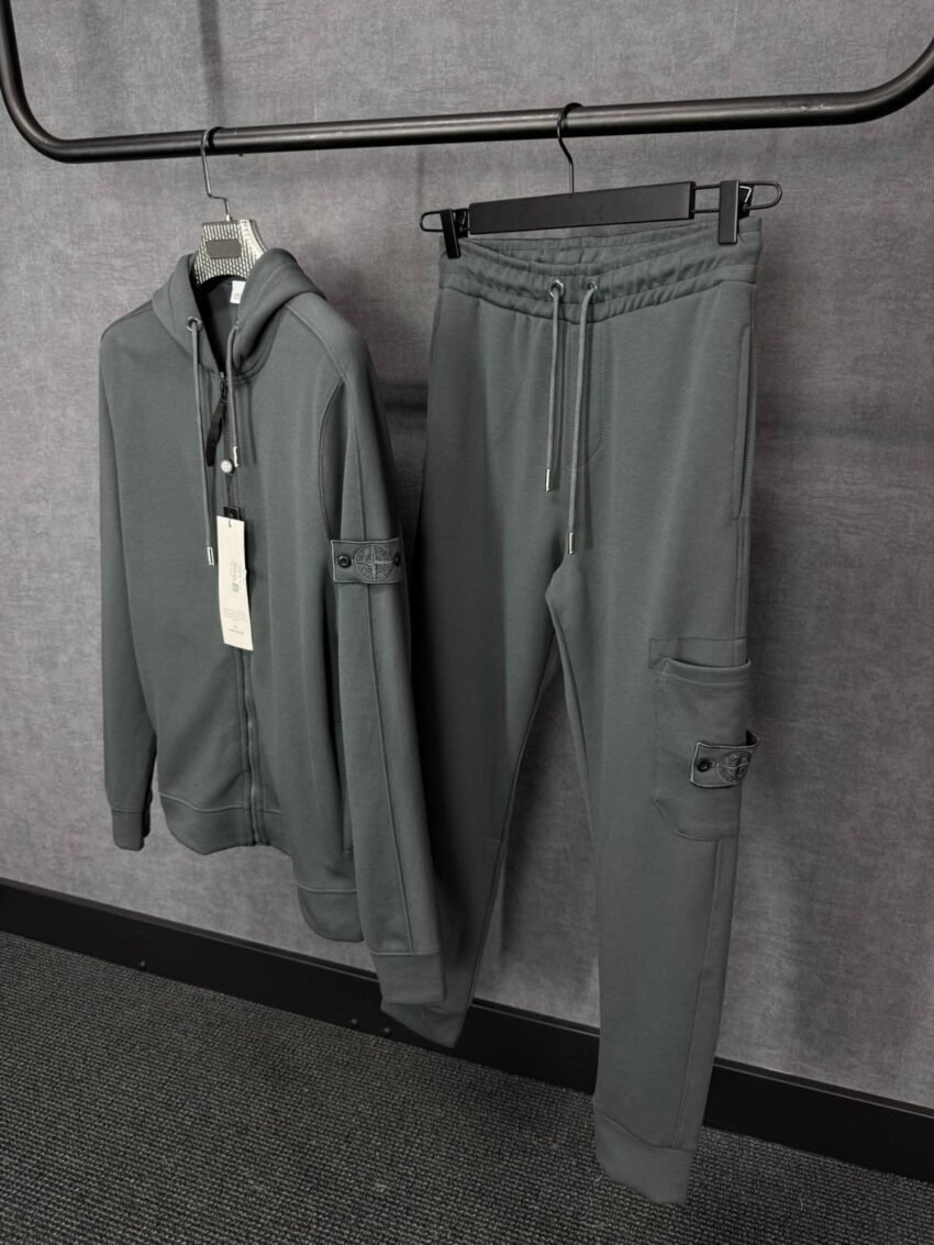 Stone Island Ghost Dark Grey Trainingspak - Afbeelding 2