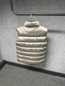 Prada Grey Puffer Full Zipper Quilted Jacket DUBBELZIJDIG