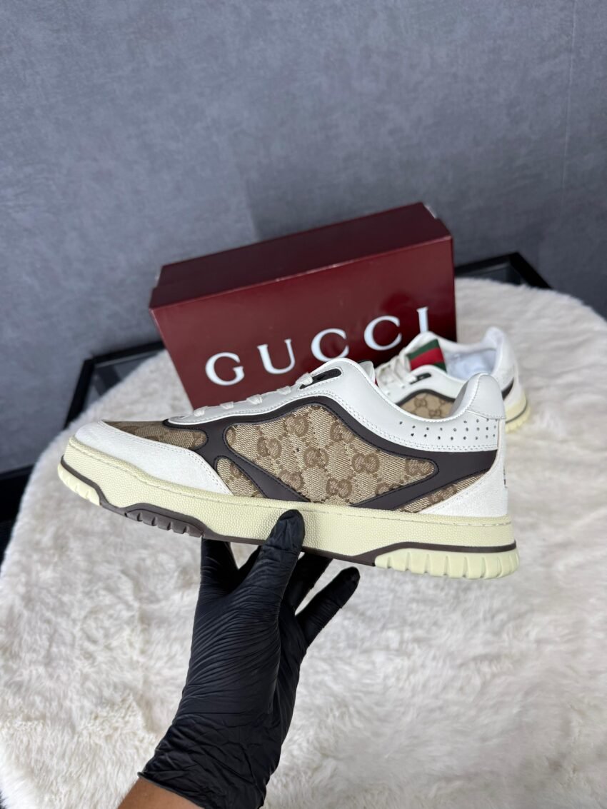 Gucci Sneakers White Patroon - Afbeelding 3