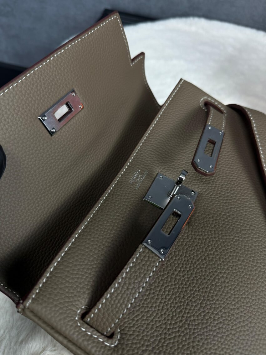 Hermes Kelly Messenger Bag Beige High Quality #xadv - Afbeelding 7