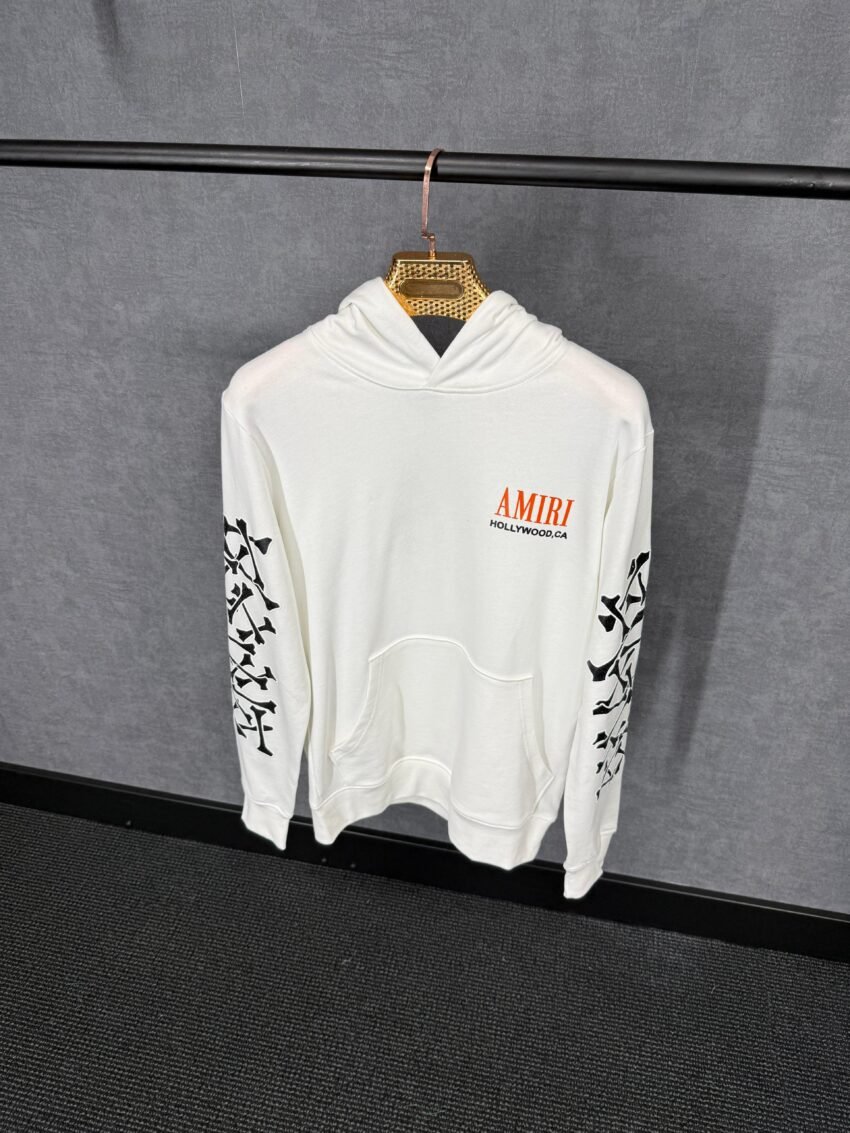 Amiri White Hoody