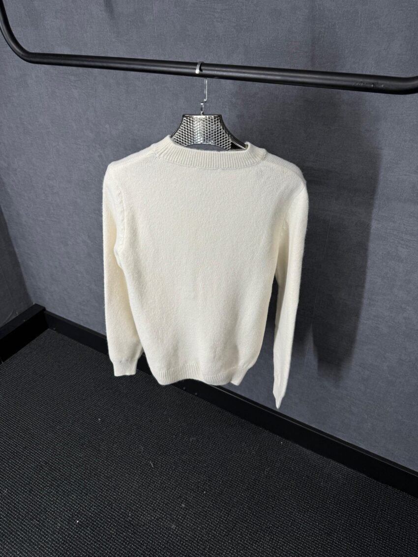 Loewe Brei Stof Beige Sweater - Afbeelding 2