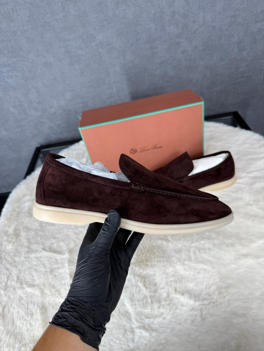 Loro Piana Bordeaux Instappers - Afbeelding 2