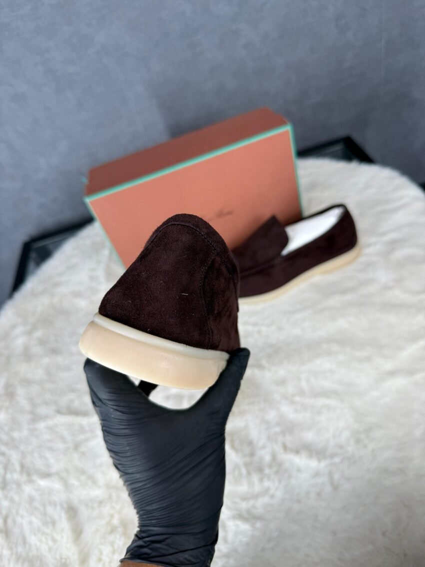 Loro Piana Bordeaux Instappers - Afbeelding 3
