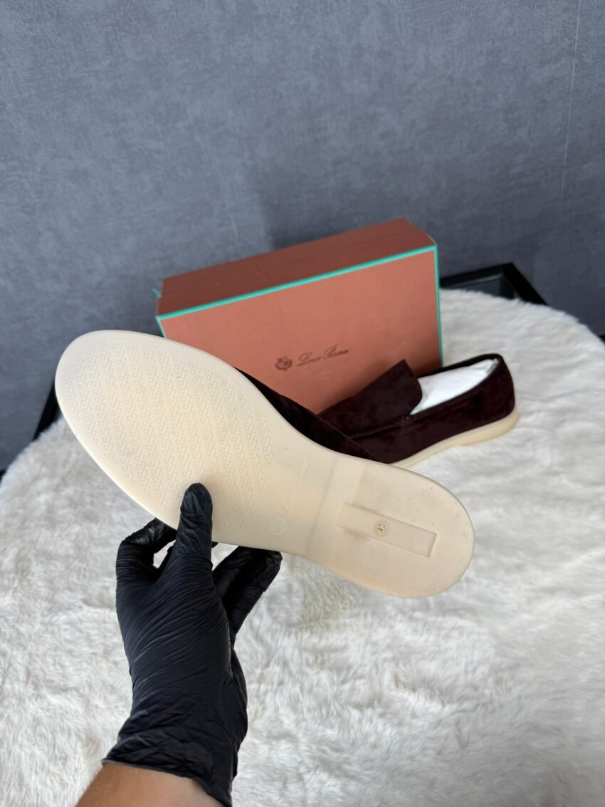 Loro Piana Bordeaux Instappers - Afbeelding 5