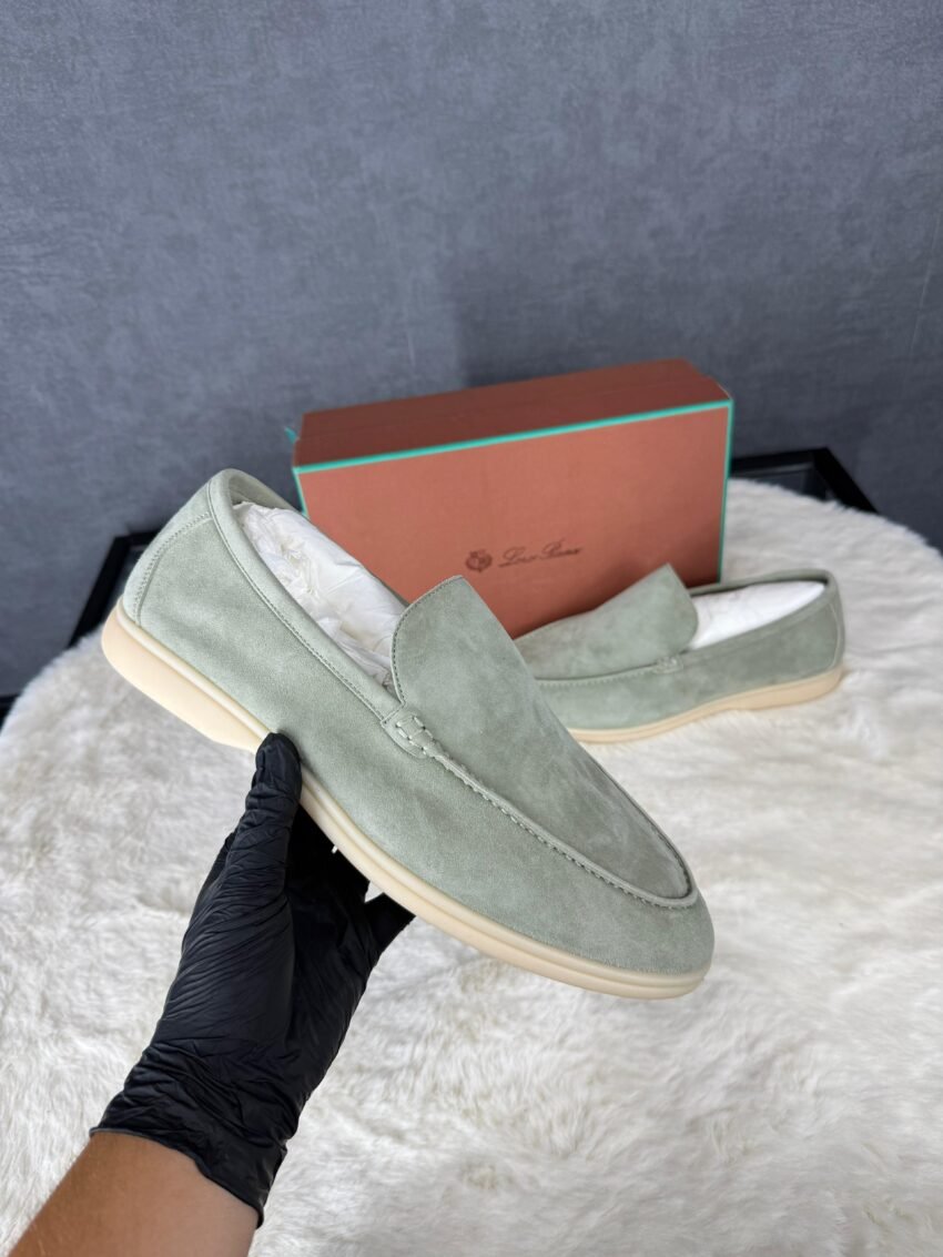 Loro Piana Groen Instappers