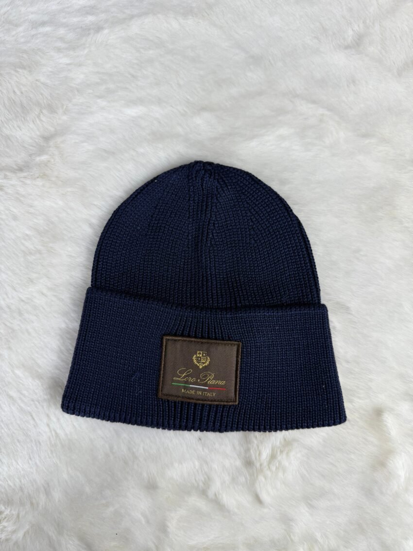 Loro Piana Muts Donkerblauw