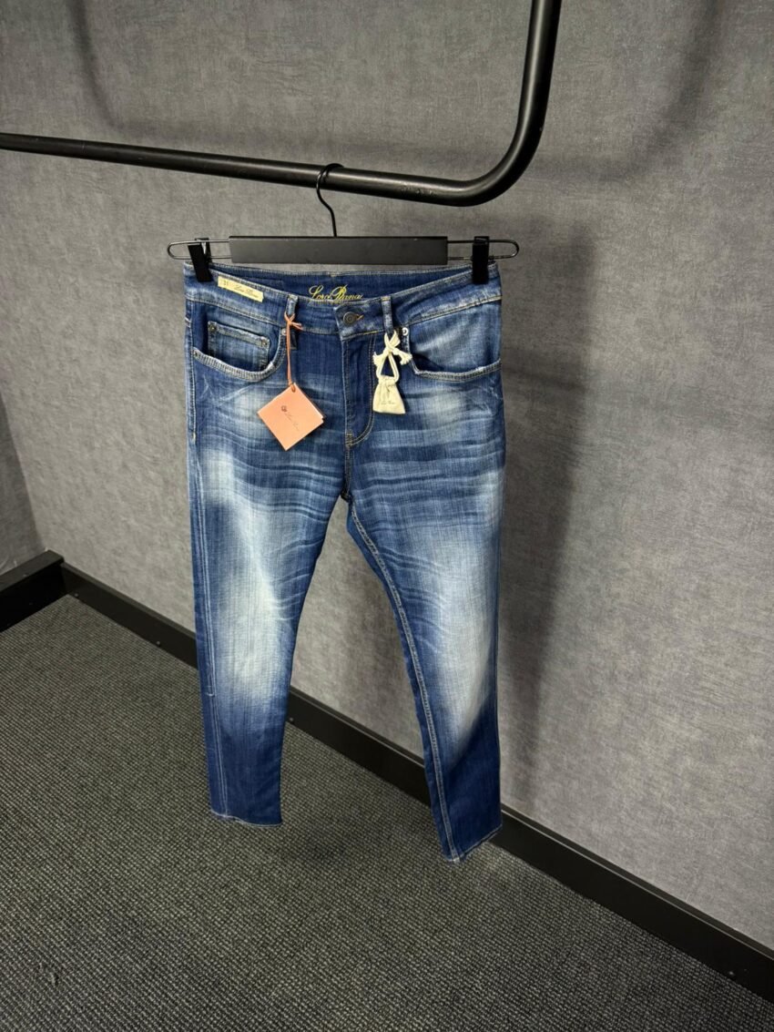 Loro Piana Light Blue Jeans Orange Label