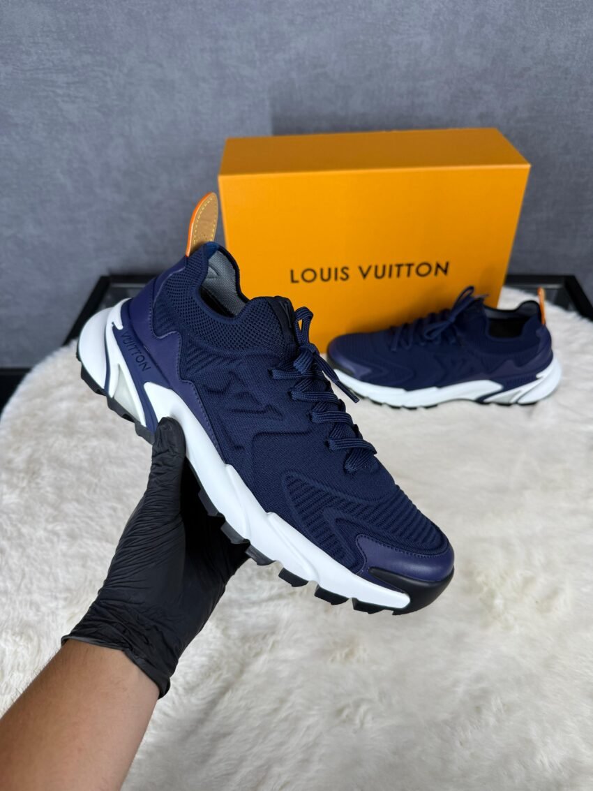 Louis Vuitton Tatic Blue Sneakers (NFC) #xadv