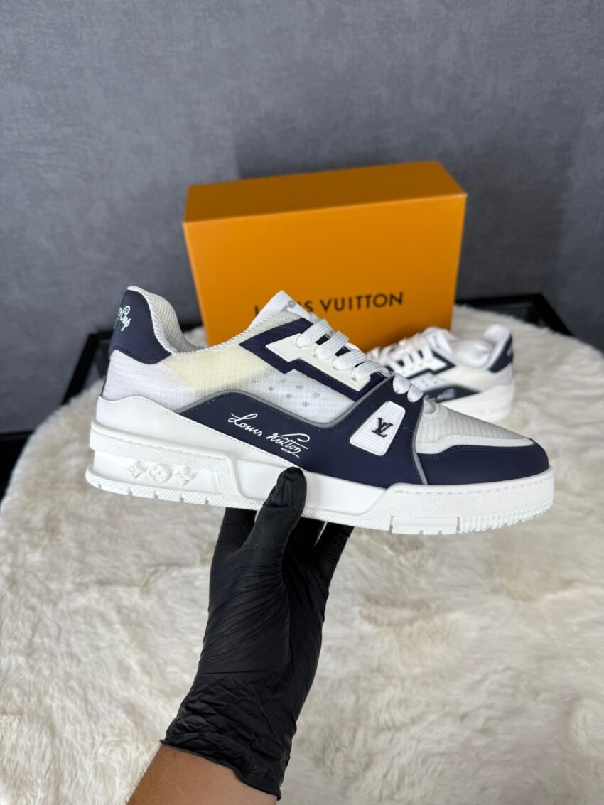 Louis Vuitton Runner White / Blauw - Afbeelding 2