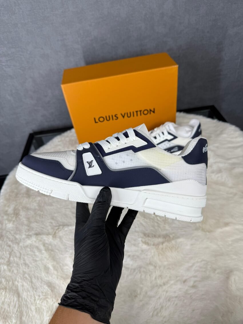 Louis Vuitton Runner White / Blauw - Afbeelding 3