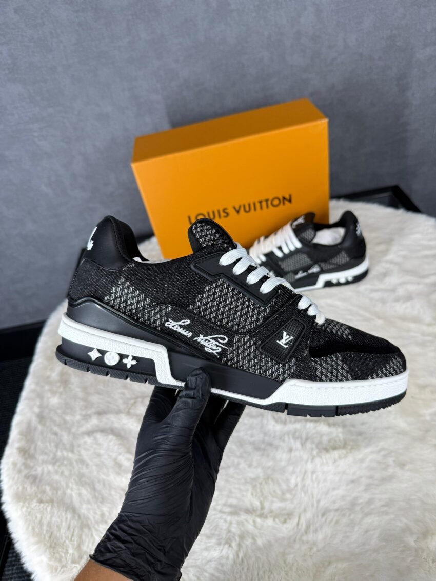 Louis Vuitton Runner Black Grey White - Afbeelding 2