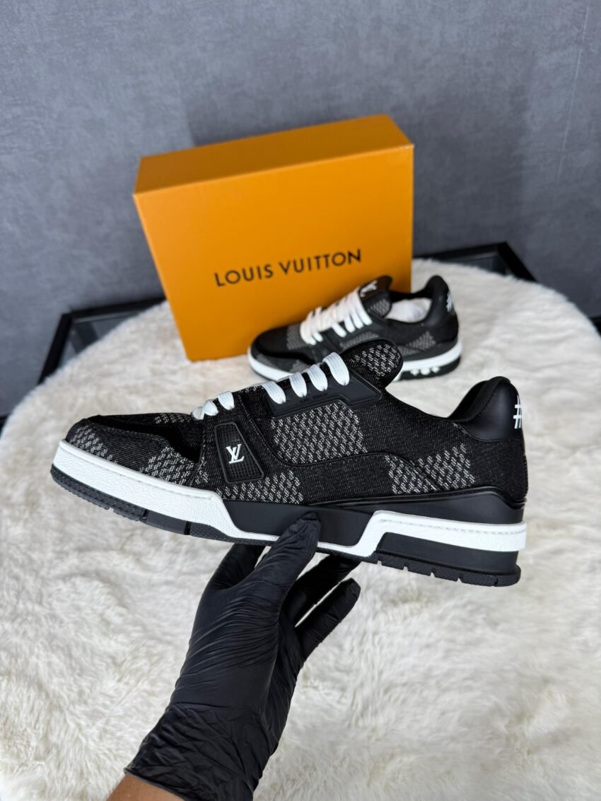 Louis Vuitton Runner Black Grey White - Afbeelding 4
