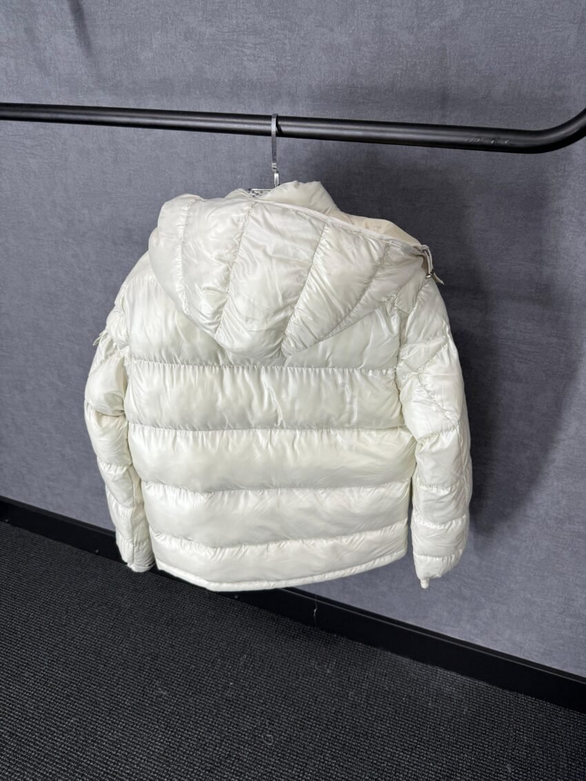 Moncler Maya Beige Winter Jacket + NFC LOGO - Afbeelding 4