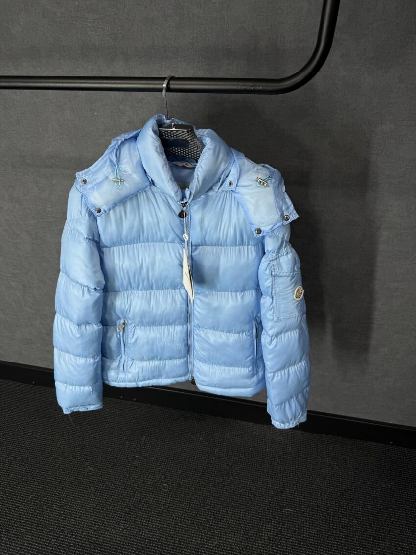 Moncler Maya Blue Winter Jacket + NFC LOGO