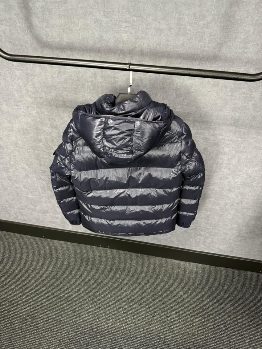 Moncler Maya Dark Blue Winter Jacket + NFC LOGO - Afbeelding 3