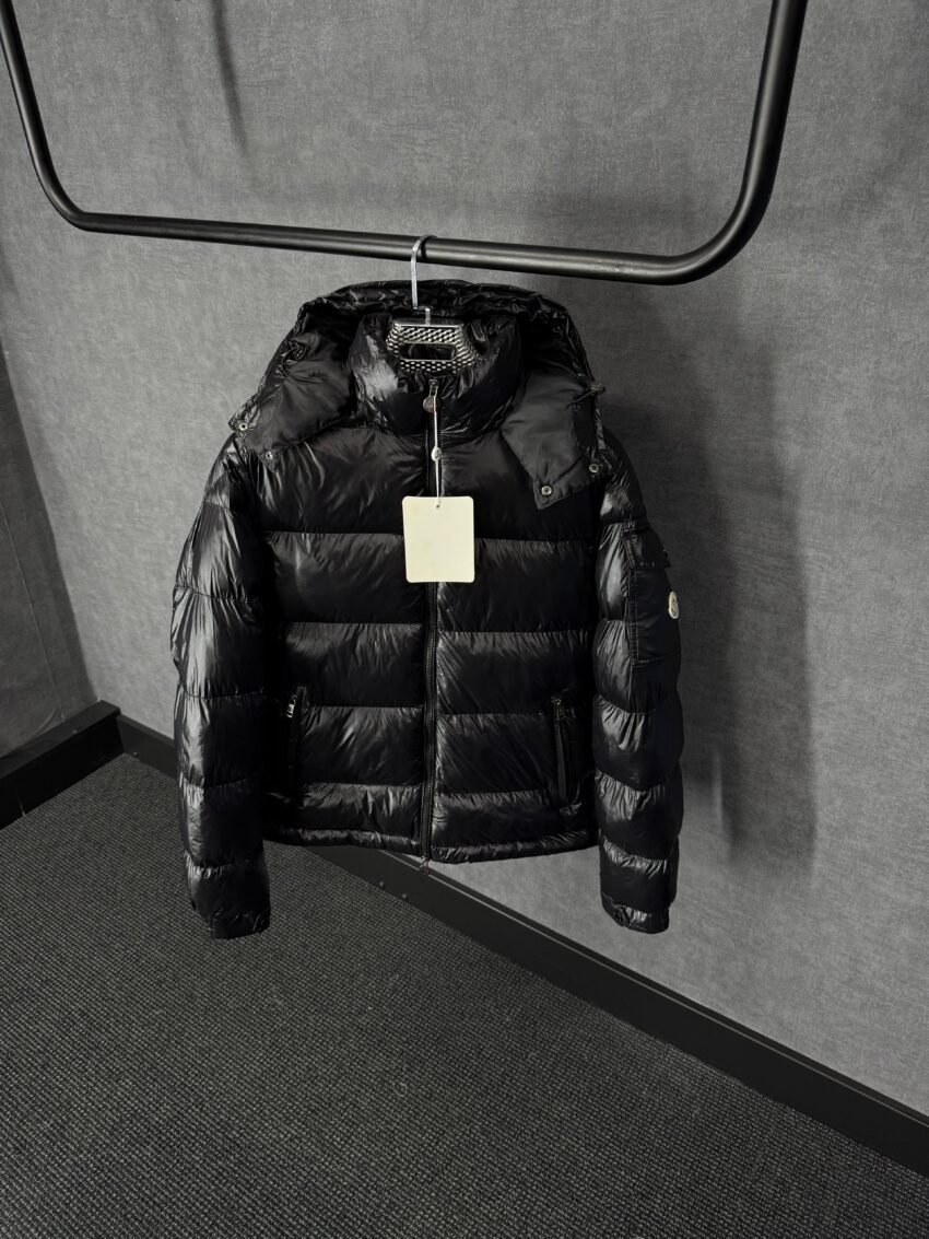 Moncler Maya Black Winter Jacket + NFC LOGO