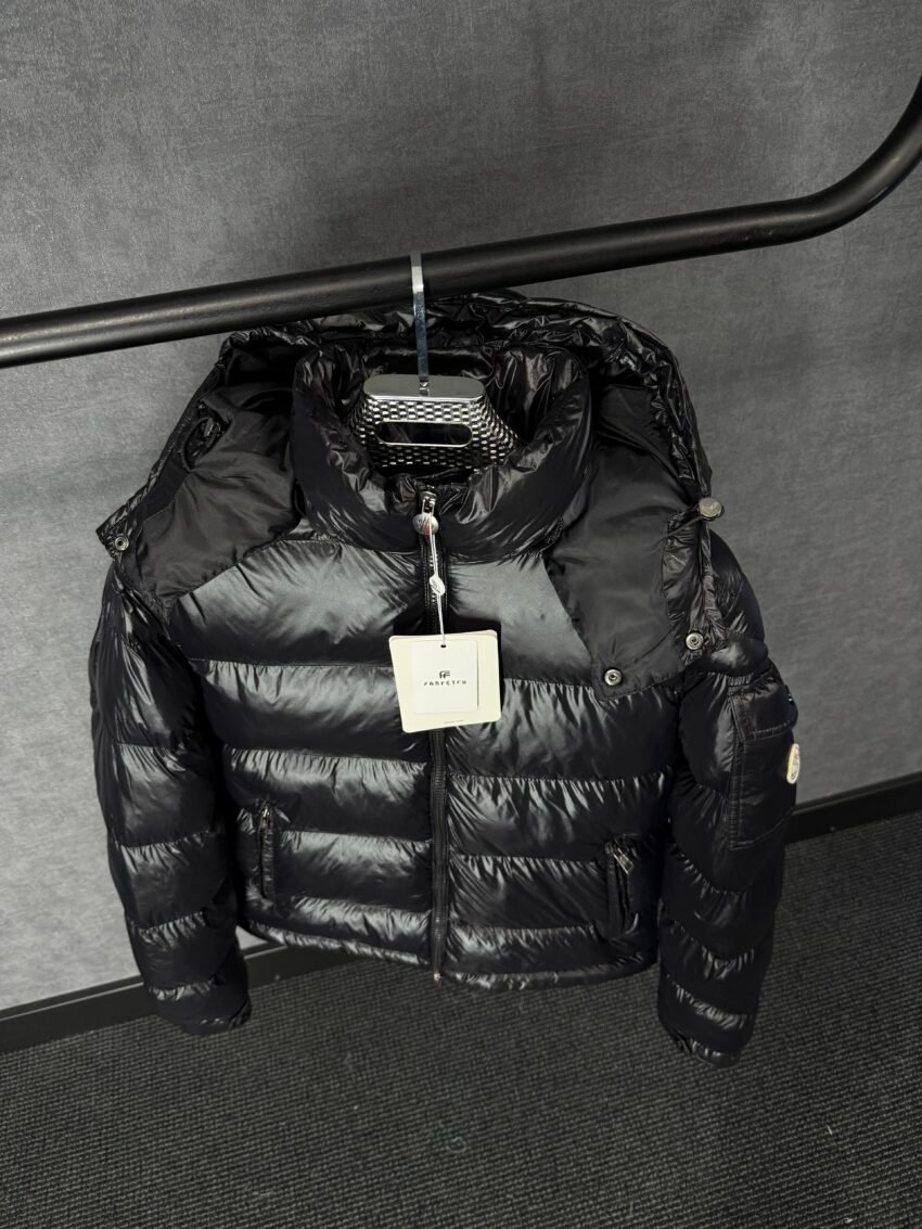 Moncler Maya Black Winter Jacket + NFC LOGO - Afbeelding 2
