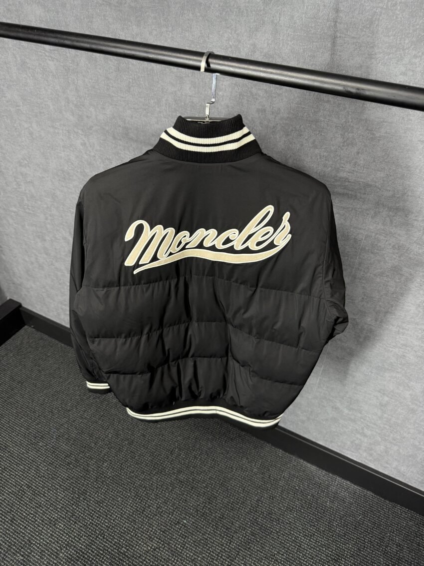 Moncler Bomer Black Jasje High Quality - Afbeelding 3