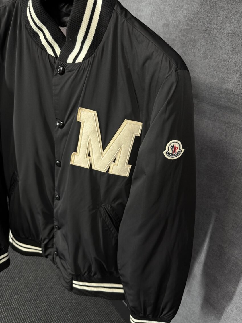Moncler Bomer Black Jasje High Quality - Afbeelding 2