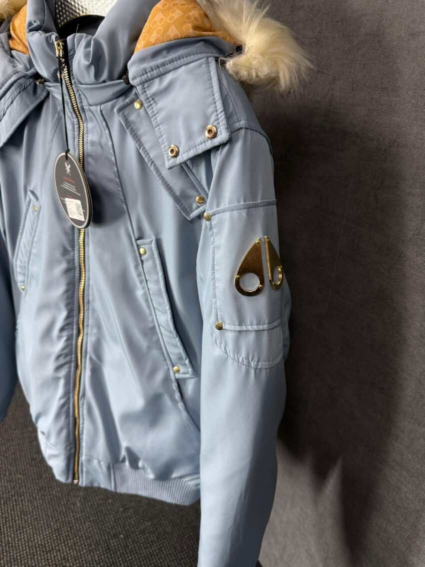Moose Knuckles Blauw Winterjas - Afbeelding 3