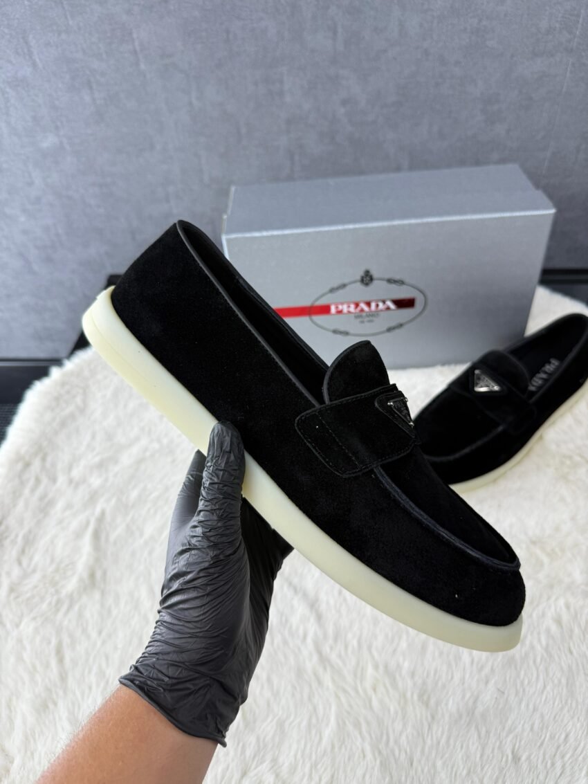 Prada Black Instappers - Afbeelding 2