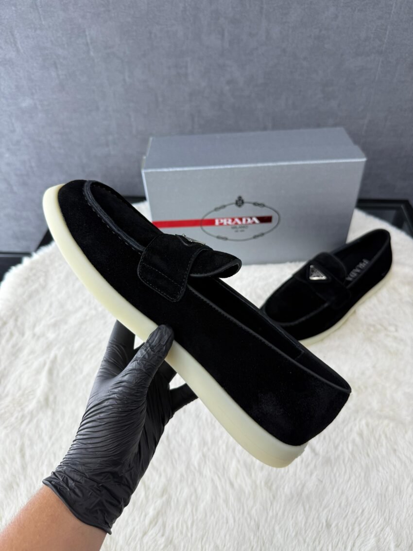 Prada Black Instappers - Afbeelding 4