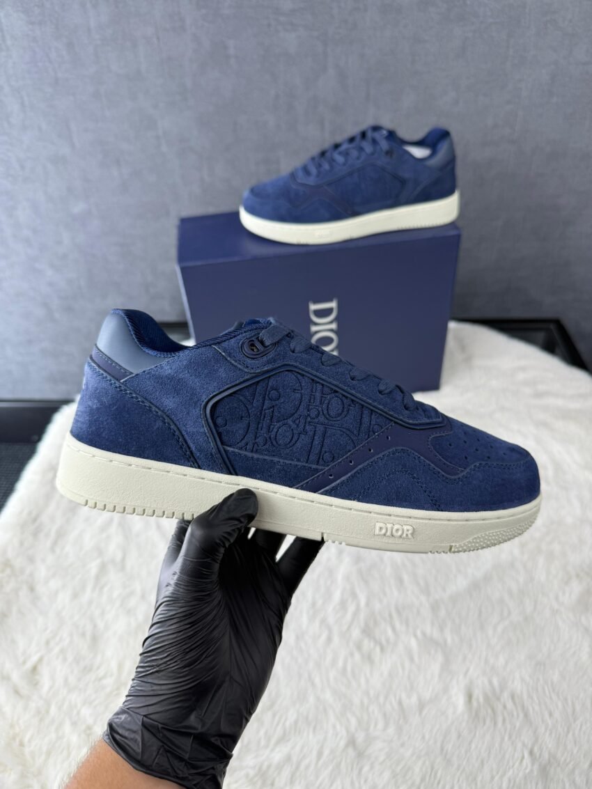Christian Dior B27 Blue Suede #xadv - Afbeelding 2