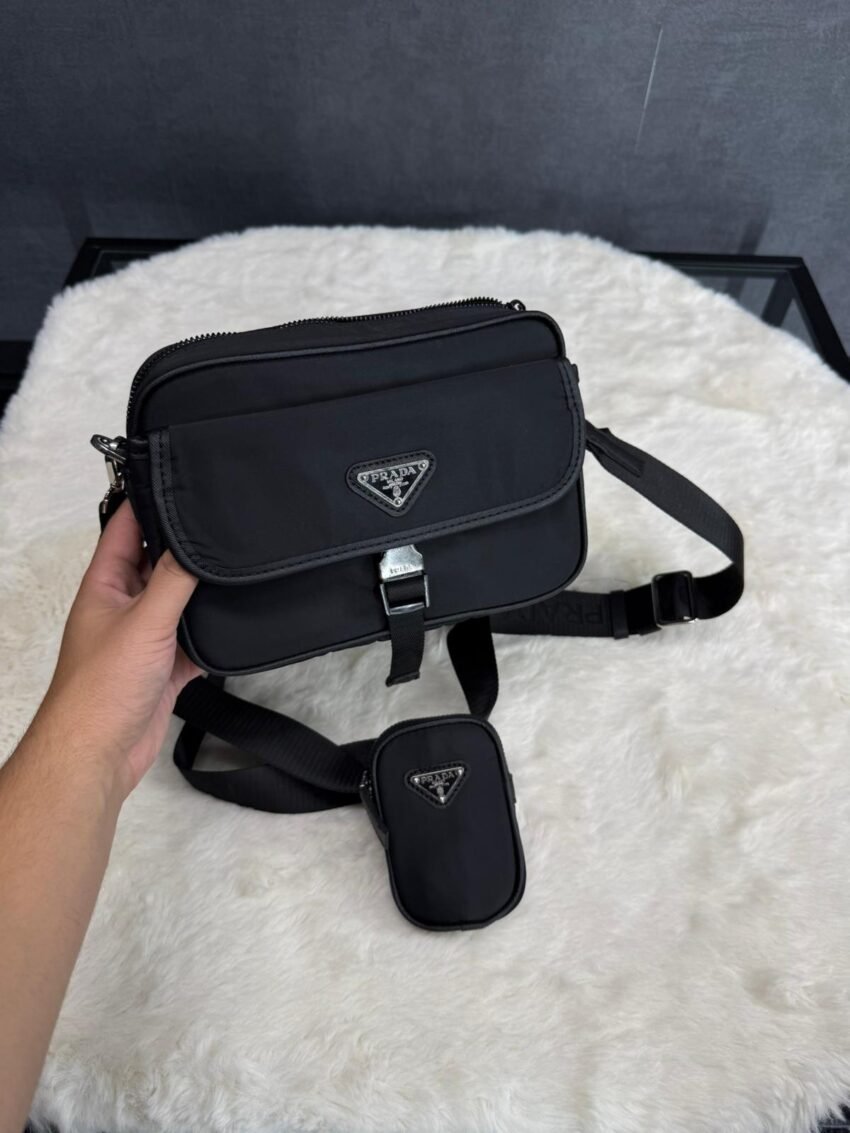 Prada Saffiano Bag Black