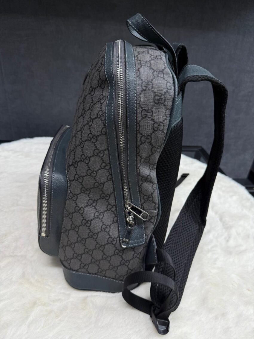 Gucci Grey Rugtas - Afbeelding 2