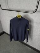 Stone Island Trui, Met Rits Blauw