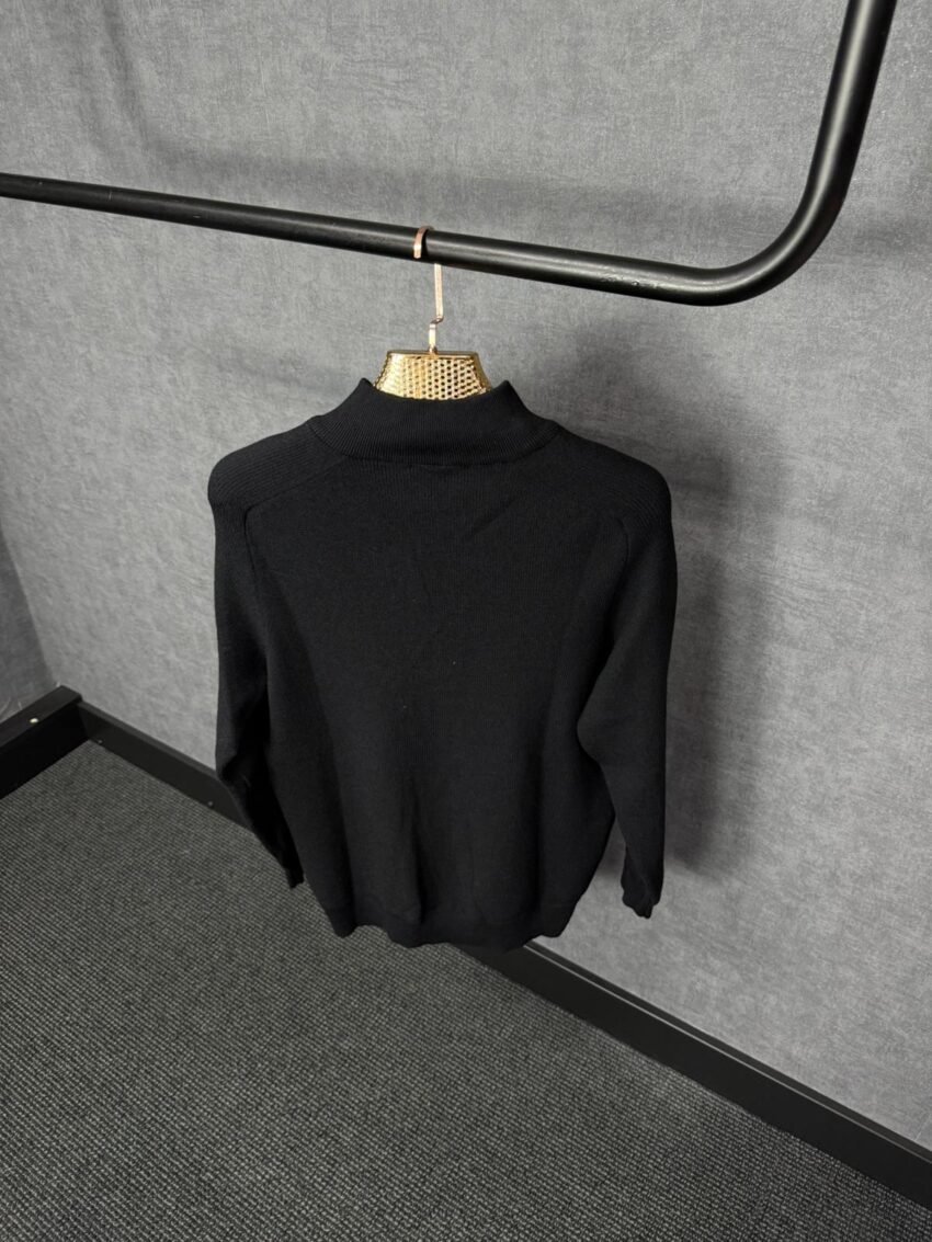 Stone Island Trui, Met Rits Zwart - Afbeelding 3