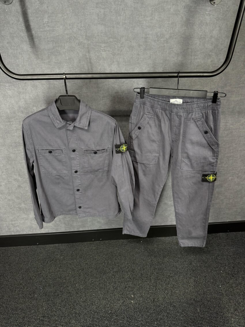 Stone Island Cargo Pak Antraciet High Quality