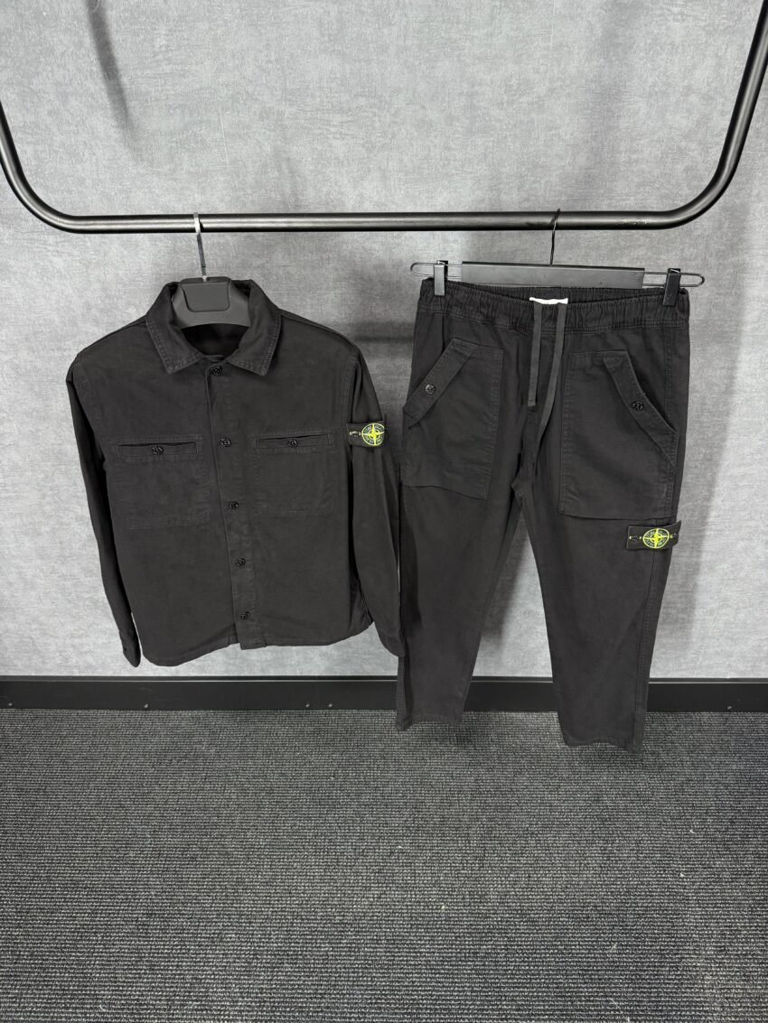Stone Island Cargo Pak Black High Quality